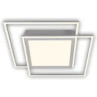 Briloner Plafone LED Plafone commutabile separatamente 51W cromo opaco