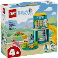 LEGO Divertimento al parco giochi di Bluey e Chloe