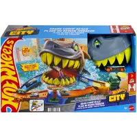 Hot Wheels Bocca Di Squalo Spiaggia Auto Tracce