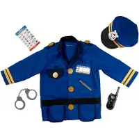 Melissa & Doug Costume Role Play Costume Set Police Officer