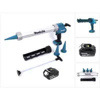 Makita Pistola a cartuccia a batteria DCG 180 G1X 18 V 300 / 600 ml + 1x batteria ricaricabile 6,0 Ah - senza caricabatterie