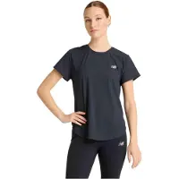 New Balance - T-shirt ultraleggero e traspirante - Race Day Ultra Light T-Shirt Black per Donne in Poliestere Riciclato - Taglia M - Nero