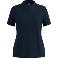 Odlo Women's Cubic Light Polo Shirt S/S Maglia polo Donna (M, blu)