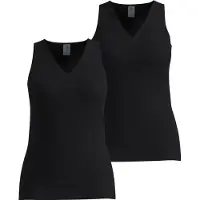 Odlo Women's Active Light Tank 2 Pack Top Donna (L, nero)