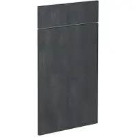 Vicco Frontale cucina R-Line Calce nera 39.6 x 70.8 cm frontale del mobile per mobile base con cassetti, Model 42811