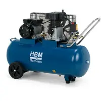 HBM compressore a trasmissione a cinghia, 100 litri