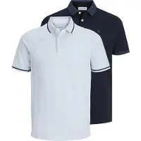 Jack & Jones Maglietta 'JJEPaulos' blu pastello / blu scuro