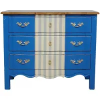 Casa Padrino Comò in stile barocco, disponibile nei colori blu, bianco, grigio e nelle tonalità del legno, con applicazioni dorate, dimensioni 105 x 50 x 84 cm