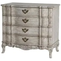 Casa Padrino Comò in stile barocco "", design "French Grey", con 4 cassetti, dimensioni 110 x 61 x 101 cm