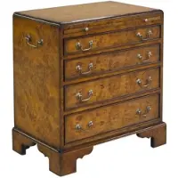 Casa Padrino cassettiera in stile liberty con 4 cassetti marrone 62 x 39 x h. 70 cm - Qualità eccellente
