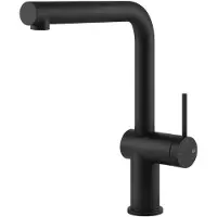 Gessi Miscelatore monocomando Inedito 60431 299 29,6 cm Nero opaco