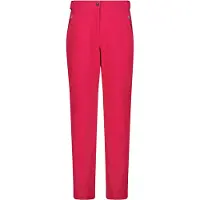 CMP Women's Pant Stretch Polyester 3W18596N Pantaloni da sci Donna (34, rosso/fuchsia)