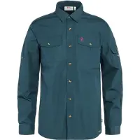 Fjall Raven - Camicia resistente e traspirante - Singi Trekking Shirt LS M Mountain Blue per Uomo - Taglia S