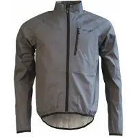 Zimtstern Boltz Packable Rain Jacket Giacca antipioggia Uomo (XXL, grigio)