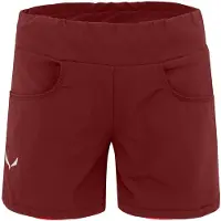 Salewa Girl's Agner DST Shorts Pantaloncini Bambini (128, rosso)
