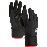 Ortovox Women's Fleece Grid Cover Glove Guanti Donna (L, nero)