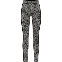 Kari Traa - Bas technique en laine de mérinos - Rose High Waist Baselayer Pants Black in Lana Vergine - Taglia XS - Nero