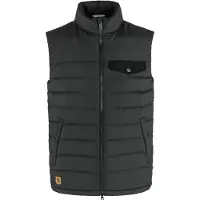 Fjällräven Greenland Down Liner Vest Gilet in piumino Uomo (S, nero/grigio)