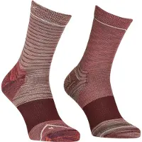 Ortovox Women's Alpine Mid Socks Calze merino Donna (39-41, rosso/marrone)