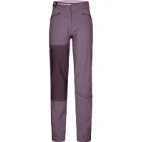Ortovox Women's Brenta Pants Pantaloni da trekking Donna (XS - Short, lilla)