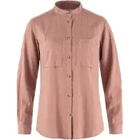 Fjällräven Women's Övik Hemp Shirt L/S Camicia Donna (XL, fuchsia)