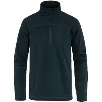 Fjällräven Abisko Lite Fleece Half Zip Pullover in pile Uomo (XXL, blu)