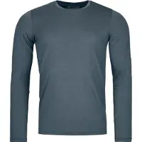 Ortovox 150 Cool Clean L/S Maglia merino Uomo (S, blu)