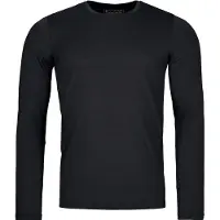 Ortovox 150 Cool Clean L/S Maglia merino Uomo (S, nero)