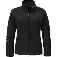 Schöffel Women's Fleece Jacket Leona3 Giacca in pile Donna (46, nero)
