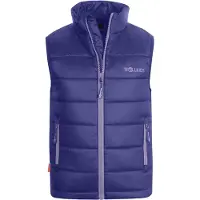 TROLLKIDS Kids Trondheim Vest Gilet sintetico Bambini (92, blu)