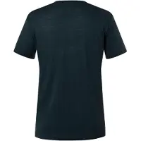 Super.natural Sierra 140 V Neck T-shirt Uomo (S, nero/blu)