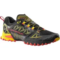 La Sportiva - Scarpa trail in GORE-TEX - Bushido III GTX Black/Yellow per Uomo - Taglia 41 - Nero