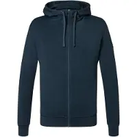 Super.natural Everyday Hoodie Maglia con zip e cappuccio Uomo (L, blu)
