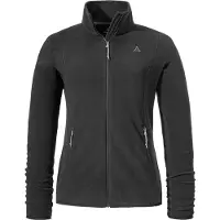 Schöffel Women's Fleece Jacket Ash Giacca in pile Donna (48, nero)