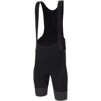 Santini Waterproof Multi-Season Bib Shorts Pantaloni da ciclismo Uomo (XXL, nero)