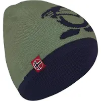 TROLLKIDS Kid's Troll Beanie Berretto Bambini (52-56 cm - 6-12 Years, olivia/blu)