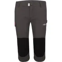 TROLLKIDS Kid's Hammerfest 3/4 Pants Pantaloncini Bambini (110, grigio)