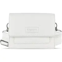 Bugatti Elsa Borsa a tracolla Vera Pelle 18.5 cm bianco