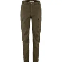 Fjällräven Women's Stina Trousers Pantaloni da trekking Donna (42 - Short, marrone)