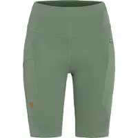 Fjällräven Women's Abisko Short Tights Leggings Donna (XL, verde)