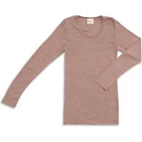 Engel Women's Undershirt L/S Intimo lana merinos Donna (46/48, marrone)
