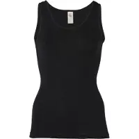 Engel Women's Tank Top Intimo lana merinos Donna (46/48, nero)