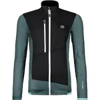 Ortovox Women's Fleece Grid Jacket Giacca in pile Donna (S, nero)