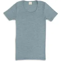 Engel Women's Undershirt S/S Intimo lana merinos Donna (42/44, turchese)
