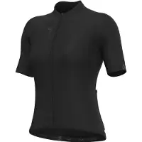 ALÉ Women's Pragma Color Block S/S Jersey Maglietta da ciclismo Donna (XL, nero)