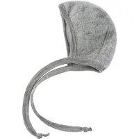 Engel Baby Bonnet Berretto Bambini (62/68, grigio)