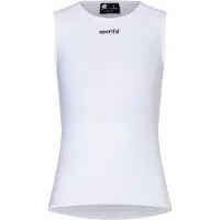 Sportful Women's Pro Baselayer Sleeveless Maglietta tecnica ciclismo Donna (XL, bianco)