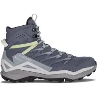 Lowa Women's Maddox Pro GTX Mid Scarpe da trekking Donna (37 - Regular, blu/grigio)