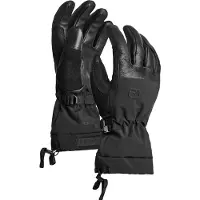 Ortovox - Guanti da sci in lana merino - Merino Freeride Glove M Black Raven per Uomo in Pelle - Taglia S - Nero