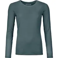 Ortovox Women's 150 Cool Clean L/S Maglia merino Donna (L, blu)